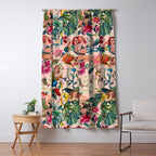 Floral and Pin-Up Girls V - II Window Curtain Gallery Image 5