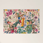 Floral and Pin-Up Girls V - II Welcome Mat Gallery Image 1