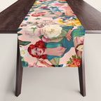Floral and Pin-Up Girls V - II Table Runner Gallery Image 1