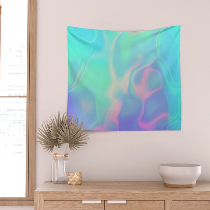 Rainbow Sea Wall Tapestry Gallery Image 2