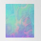 Rainbow Sea Throw Blanket Gallery Image 2