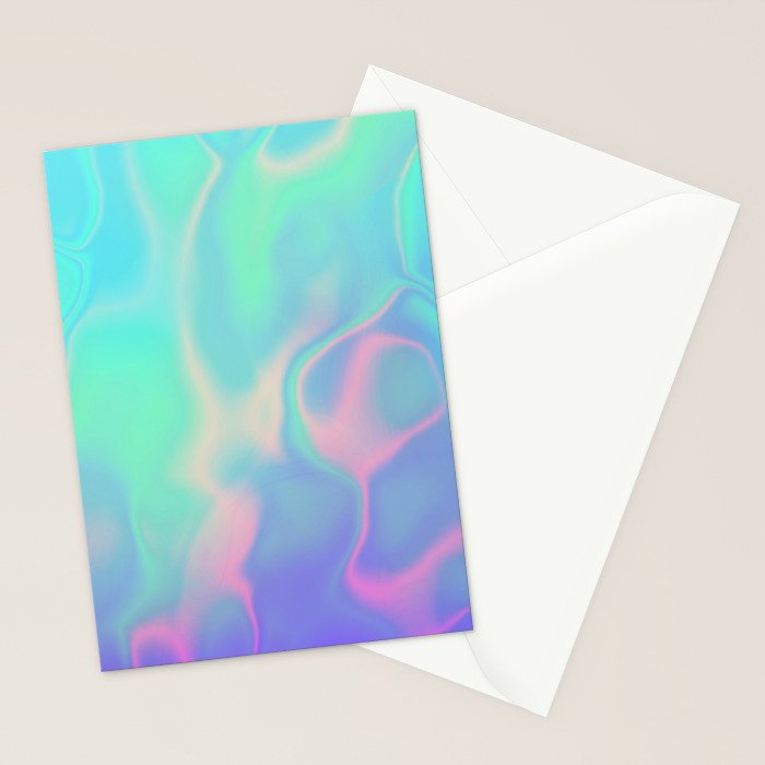 Rainbow Sea Stationery Card Gallery Image 2
