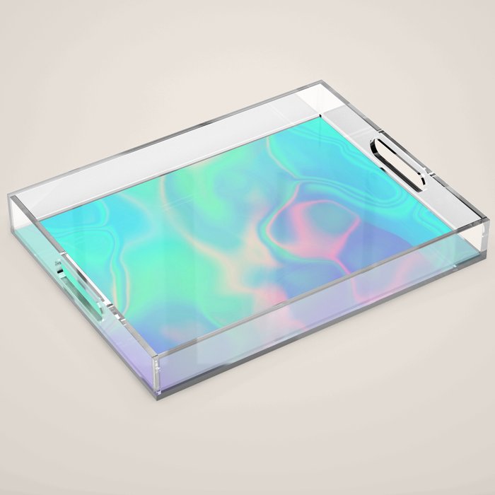 Rainbow Sea Acrylic Tray Gallery Image 1