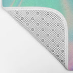 Rainbow Sea Bath Mat Gallery Image 2