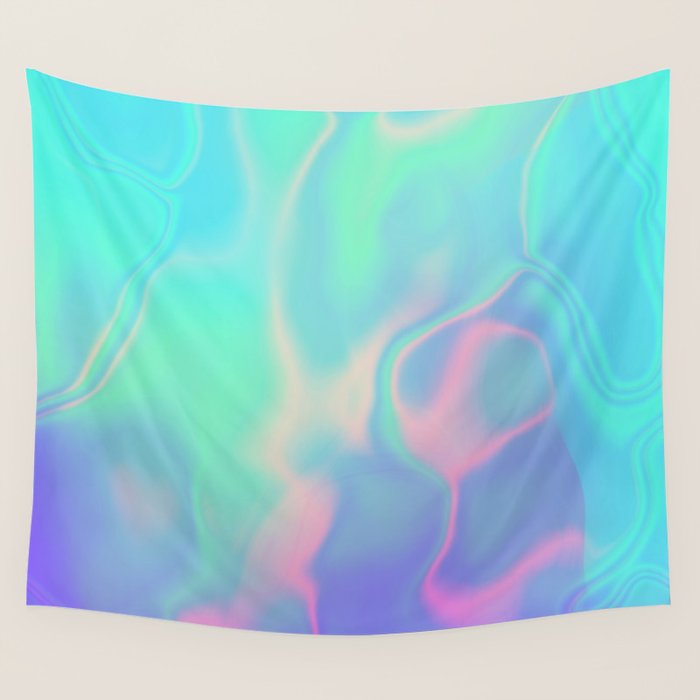 Rainbow Sea Wall Tapestry Gallery Image 4