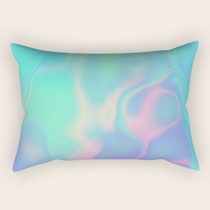 Rainbow Sea Rectangular Pillow Gallery Image 2