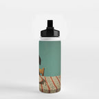Dachshund Waiting For Breakfast Water Bottle Gallery Image 2