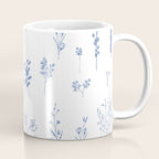 Wildflowers in blue Coffee Mug Gallery Image 1