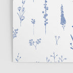 Wildflowers in blue Poster Gallery Image 3