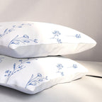 Wildflowers in blue Pillow Sham Gallery Image 3