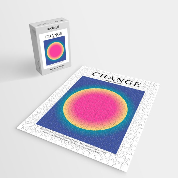 Gradient Angel Numbers: Angel Number 555 - Change Jigsaw Puzzle Gallery Image 2