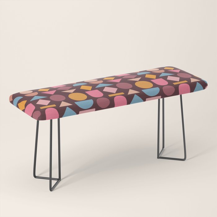Geo Mod Shapes - Dark Bench Gallery Image 1