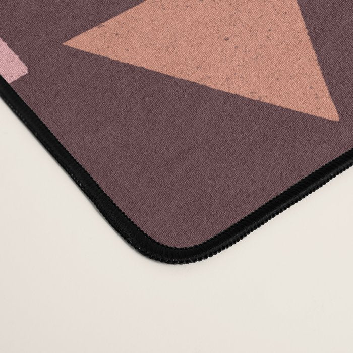 Geo Mod Shapes - Dark Desk Mat Gallery Image 4