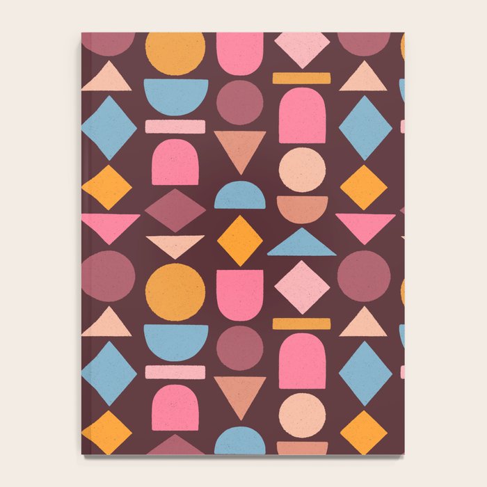 Geo Mod Shapes - Dark Notebook Gallery Image 4