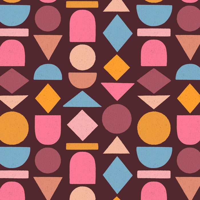 Geo Mod Shapes - Dark Coffee Mug Gallery Image 2