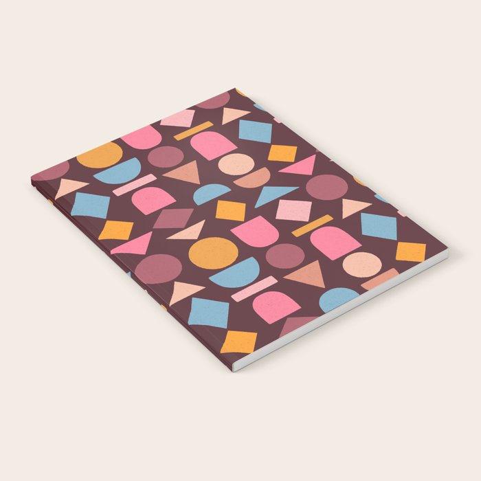 Geo Mod Shapes - Dark Notebook Gallery Image 2