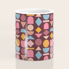 Geo Mod Shapes - Dark Coffee Mug Gallery Image 4