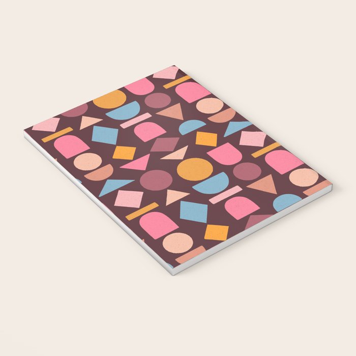 Geo Mod Shapes - Dark Notebook Gallery Image 3