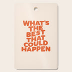 What's The Best That Could Happen Cutting Board Gallery Image 1