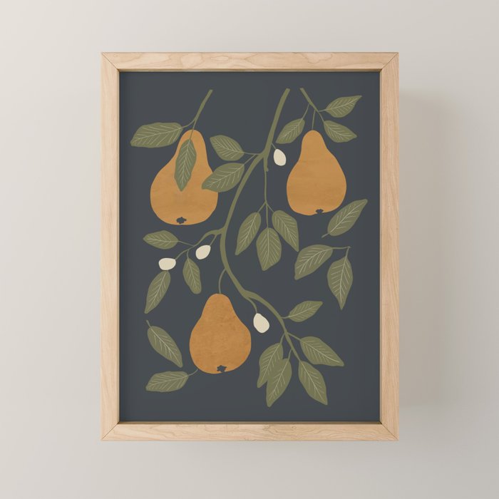 Pears Mini Art Print Gallery Image 1