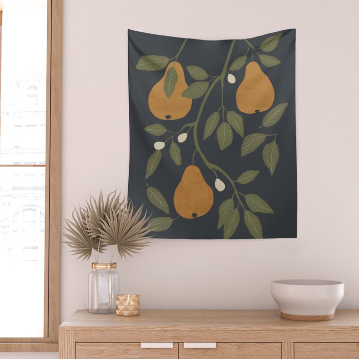 Pears Wall Tapestry Gallery Image 2