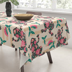 Frogs in bloom  Tablecloth Gallery Image 3