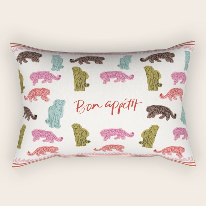 Bon Appetite  Rectangular Pillow Gallery Image 1