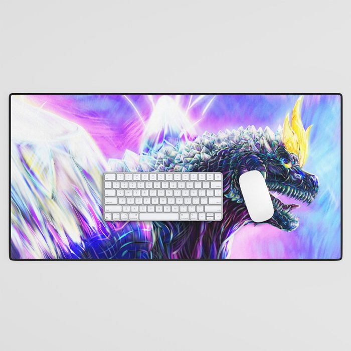 SpaceGodzilla Desk Mat Gallery Image 1