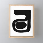 Captured White Background Mini Art Print Gallery Image 1