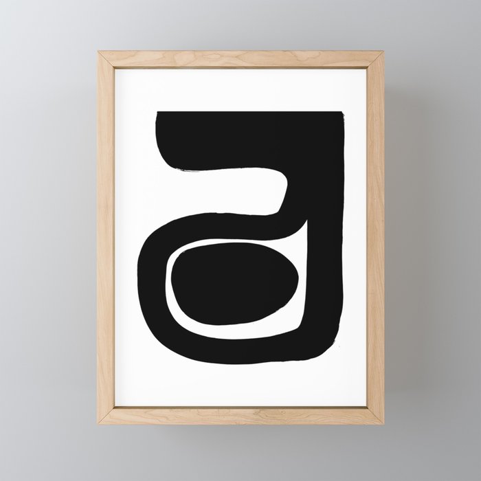 Captured White Background Mini Art Print Gallery Image 1