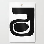 Captured White Background Cutting Board Gallery Image 1