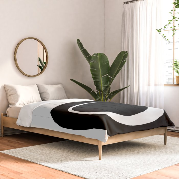 Captured White Background Comforter Gallery Image 2
