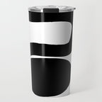 Captured White Background Travel Mug Gallery Image 1