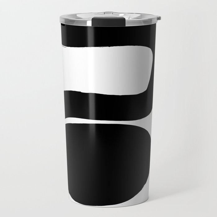 Captured White Background Travel Mug Gallery Image 1