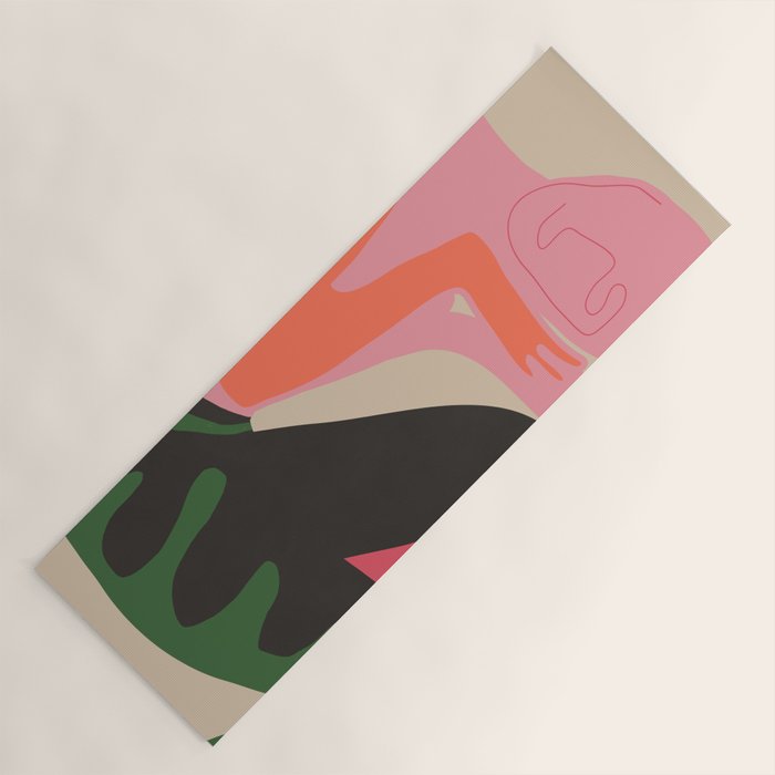 Abstract Art Figure 8 Yoga Mat Gallery Image 1
