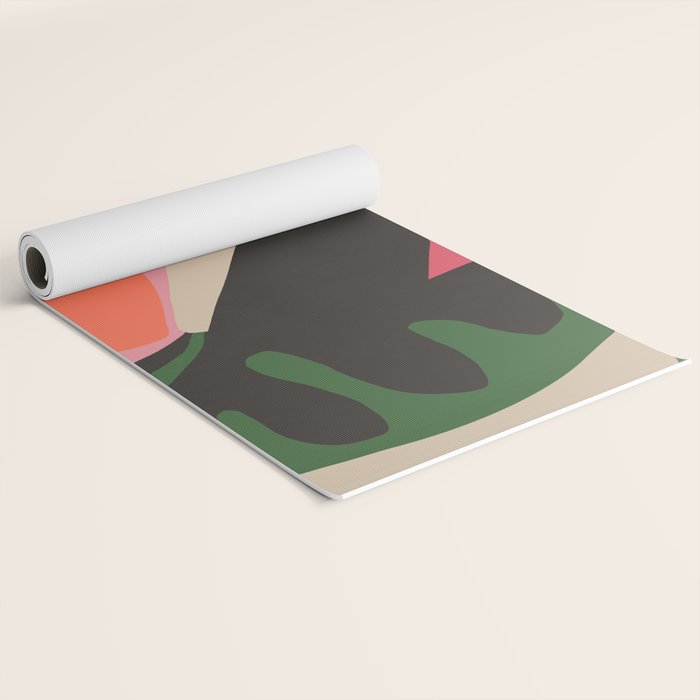 Abstract Art Figure 8 Yoga Mat Gallery Image 2