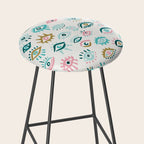 Mystic Eyes - Turquoise & Pink Stool Gallery Image 2