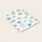 Mystic Eyes - Turquoise & Pink Notebook Gallery Image 3