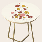 Colorful Poppy Flowers Side Table Gallery Image 2