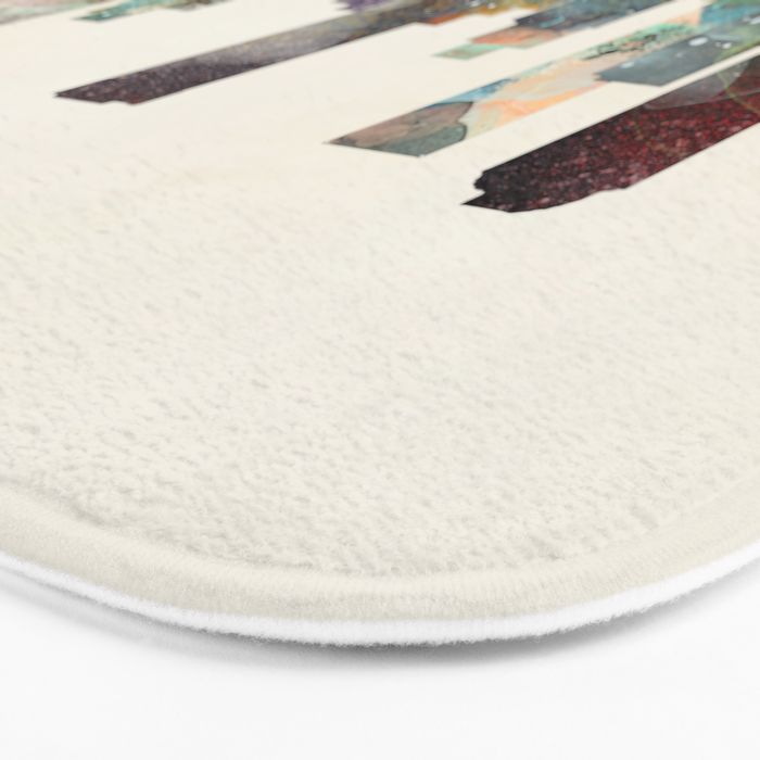 denver colorado skyline Bath Mat Gallery Image 3