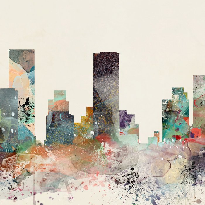 denver colorado skyline Coffee Mug Gallery Image 2