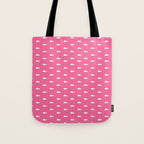 Tiny Submarines - Bright Pink Tote Bag Gallery Image 1