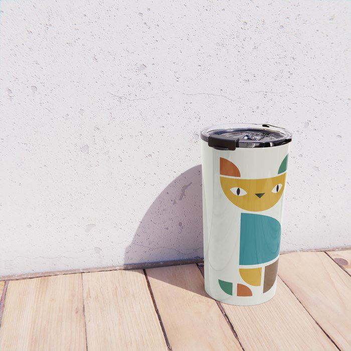 Kitty 1 Travel Mug Gallery Image 4