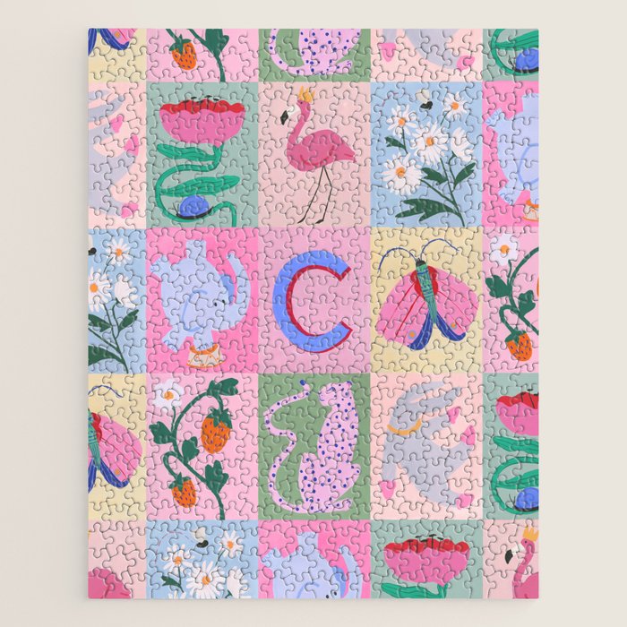 Claire Collage Jigsaw Puzzle Gallery Image 1