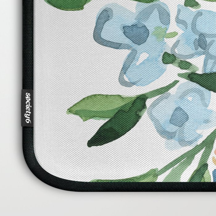 Peachy Florals Laptop Sleeve Gallery Image 3