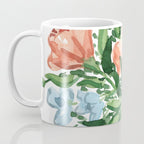 Peachy Florals Coffee Mug Gallery Image 3