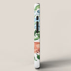 Peachy Florals iPhone Case Gallery Image 2