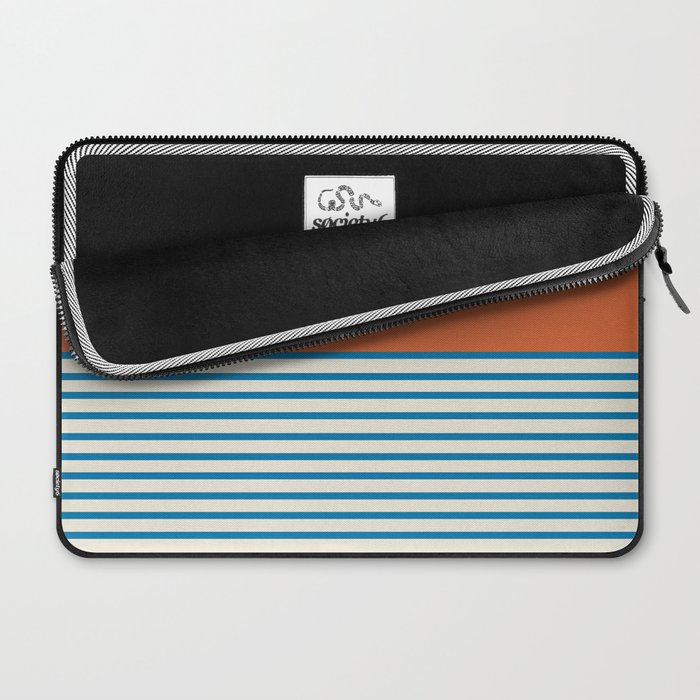 Sunrise Sunset IV - Orange Blue Laptop Sleeve Gallery Image 2