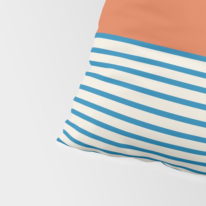 Sunrise Sunset IV - Orange Blue Pillow Sham Gallery Image 4