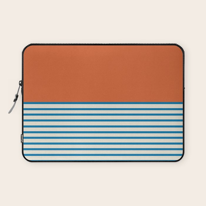 Sunrise Sunset IV - Orange Blue Laptop Sleeve Gallery Image 1